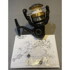 Спінінгова котушка Shimano Nasci 2500 FB (NAS2500FB) 4+1BB 5.0:1