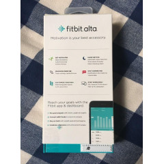 Годинник-браслет фітнес - Fitbit Alta Small Black (FB406BKS)