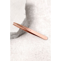 Пінцет для брів Tweezerman Studio Rose Gold Collection Slant Tweezer