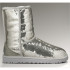 UGG Classic Short Sparkles Silver with sequins (size 40)