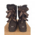 UGG Australia Bailey Bow Chocolate with ribbons (size 39)