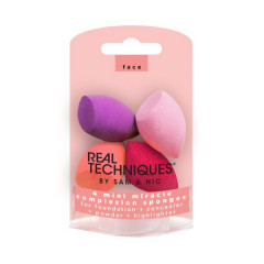 A set of 4 mini makeup sponges Real Techniques 4 MINI MIRACLE COMPLEXION SPONGES.