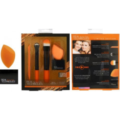 REAL TECHNIQUES 5 TOOLS FLAWLESS COMPLEXION PROFESSIONAL MAKEUP BRUSH SET