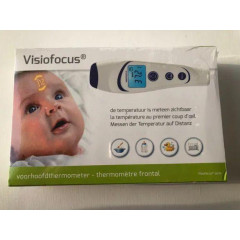 Безконтактний термометр VisioFocus 06400 випромінює результат на лобі
