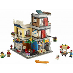Конструктор LEGO Creator 31097 Зоомагазин і кафе в центрі міста 969 деталей