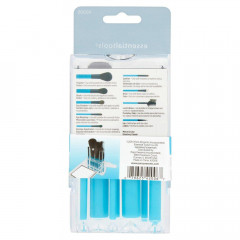 Makeup brush set with mirror and organizer Essential Tools Studio Set, 11 pieces.