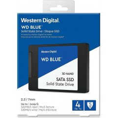 Твердотільний внутрішній SSD накопичувач Western Digital 2TB SATA (WDS200T2B0A) WD Blue 2.5 SATA III