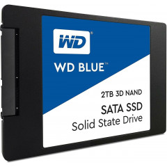 Твердотільний внутрішній SSD накопичувач Western Digital 2TB SATA (WDS200T2B0A) WD Blue 2.5 SATA III