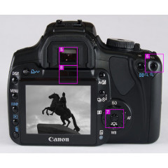 Дзеркальний фотоапарат Canon EOS 400D body без об'єктива