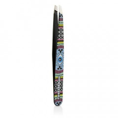 Пінцет з скошеним наконечником Tweezerman Studio Collection Aztec