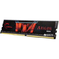 Оперативна пам'ять G. Skill DDR4-2400 8192MB PC4-19200 Aegis (F4-2400C15S-8GIS)