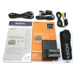 Дзеркальний фотоапарат Sony Alpha DSLR-A100Kit