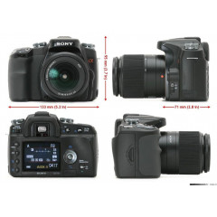 Дзеркальний фотоапарат Sony Alpha DSLR-A100Kit