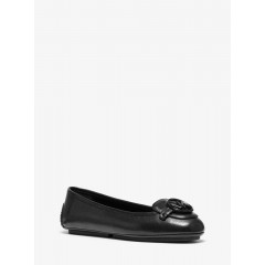 Мокасини MICHAEL Michael Kors Lillie Leather Moccasin чорні (розмір 34)