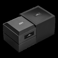 Men's JBW JB-6213-A Jet Setter Watch (234 diamonds) gold-plated with 5 time zones.