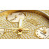 Men's watch JBW JB-6213-A Jet Setter (234) gold-plated with 5 time zones.