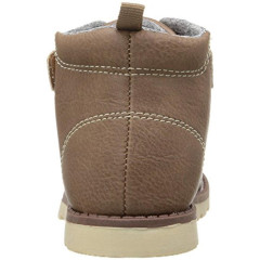 Demi-season boots Carter's Hiker Boots with laces and Velcro, brown, size 27 (16.5 cm).