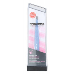 Пінцет з скошеним наконечником Tweezerman Studio Collection TWZ07281