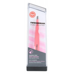 Пінцет з скошеним наконечником Tweezerman Studio Collection TWZ07282