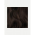 Luxy Hair Dark Brown 2 120 grams (packaged) is natural hair for extensions.