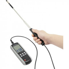 Термоанемометр VOLTCRAFT PL-135HAN (0,1 - 25 м/с; 0-99999 м3/хв; 0 - 50 С)