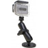 RAM-B-138-GOP1U mount with a universal adapter for GoPro action cameras.