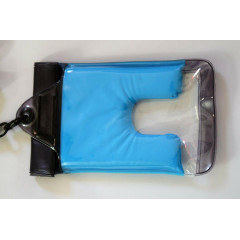 Водонепроникний чохол для телефону Travelon Clear View, синій