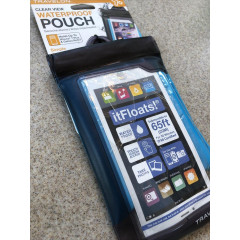 Водонепроникний чохол для телефону Travelon Clear View, синій