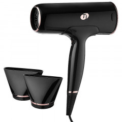 T3 Cura Luxe hair dryer, professional and ionizing, with auto-pause sensor.