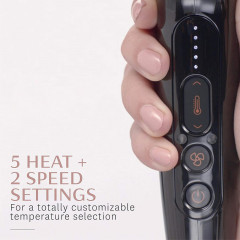 T3 Cura Luxe hair dryer, professional and ionizing, with auto-pause sensor.