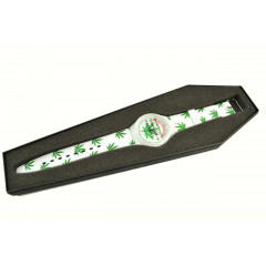 Mishka Homegrown Analog Watch 420 White Plantlife Authentic wristwatch