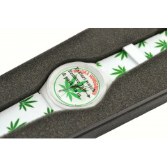 Mishka Homegrown Analog Watch 420 White Plantlife Authentic wristwatch