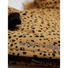 Куртка зимова Mini Rodini Expedition Siberia Jacket Beige, Бежевий, зростання 104/110