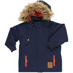 Куртка зимова Mini Rodini Expedition Siberia Jacket Dark Blue, Темно-синій, зростання 116/122