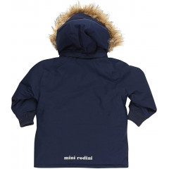 Куртка зимова Mini Rodini Expedition Siberia Jacket Dark Blue, Темно-синій, зростання 116/122