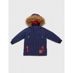 Куртка зимова Mini Rodini Expedition Siberia Jacket Dark Blue, Темно-синій, зростання 116/122