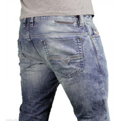 Men's jeans Diesel Men's Safado 0888j Regular Slim Straight Jeans W34/L32 Size 10.