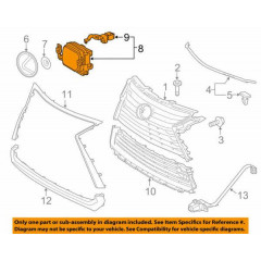 Радар дистроник датчик активного круиз-контроля Toyota Lexus 88210-47080 б/у