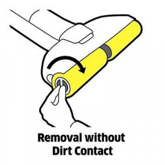 Комплект роликових піддонів Karcher для FC 5 (2.055-006.0), Жовтий.