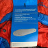 Sleeping bag with a hood (sleeping bag) Eddie Bauer Igniter 20° Synthetic Sleeping Bag Blue with red.