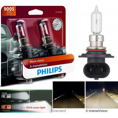 Галогенні лампи для фар PHILIPS 9005XV X-treme Vision   (цоколь 9005/HB3)