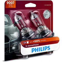 Halogen bulbs for PHILIPS 9007X (HB5) X-treme Vision Head Up to 100% More Light