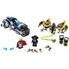 Конструктор LEGO Marvel Super Heroes Avengers Speeder Bike Attack Месники: Атака зомбі (76142)