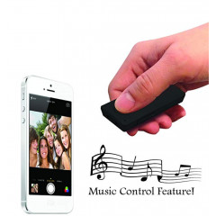 Бездротовий дистанційний пульт Gabba Goods # THESELFIE Bluetooth Remote Camera with Music Control - Black