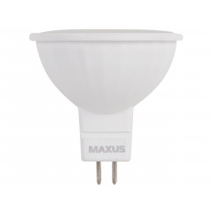 MAXUS Лампа светодиодная MR16 5W 3000K 220V GU5.3
