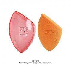 Набор спонжей для макияжа Real Techniques MIRACLE COMPLEXION SPONGE + TRAVEL SPONGE CASE