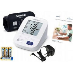 Автоматичний тонометр на плече Omron M3 Comfort з адаптером і манжетою