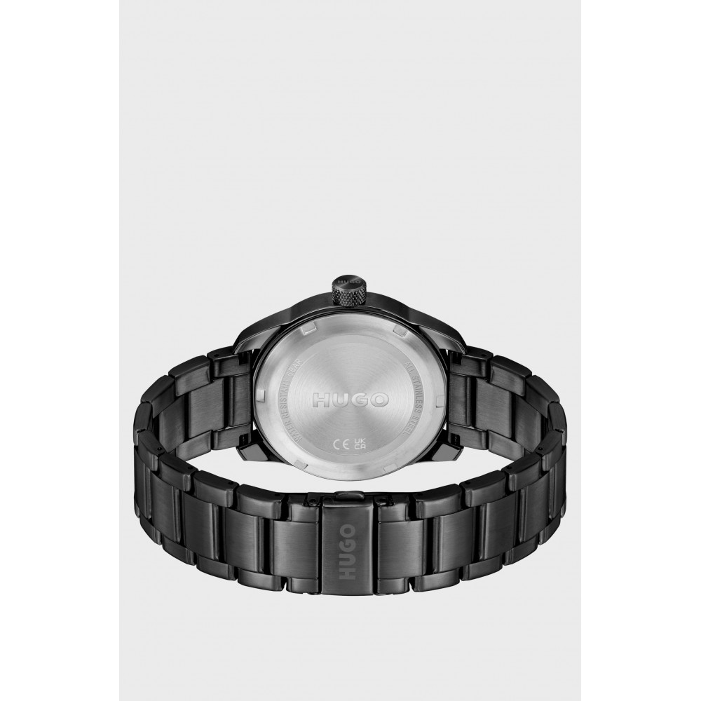 Мужские часы Hugo Boss 58129528 с черным покрытием