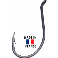 VMC 9299 Octopus Hook Black Nickel No. 1 fishing hooks for bottom fishing, 16 pcs