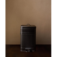 Сміттєве відро з педаллю ZARA HOME 20 літрів чорне металеве